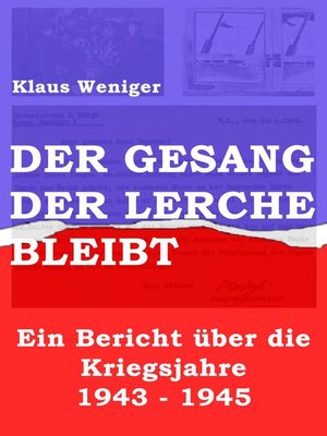 cover image of Der Gesang der Lerche bleibt